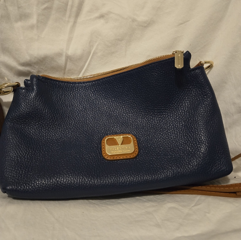 Valentina Blue Crossbody